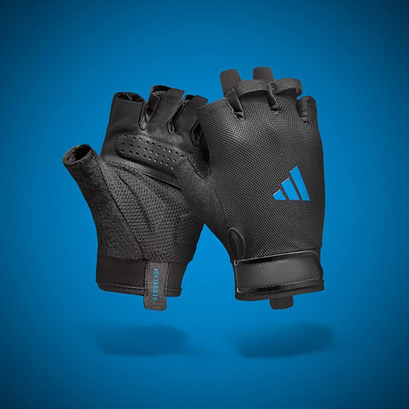 Rękawiczki treningowe adidas Essential Training blue 9