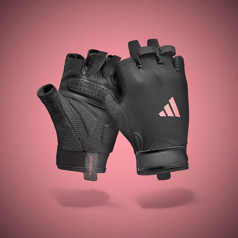 Rękawiczki treningowe adidas Essential Training pink 9
