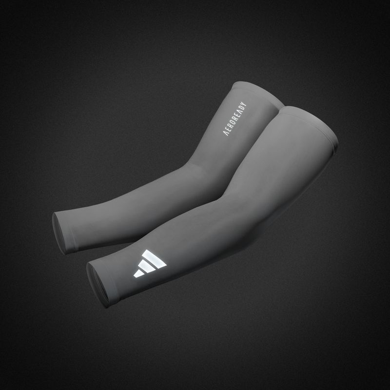 Rękawki kompresyjne adidas Aeroready Compression white 7
