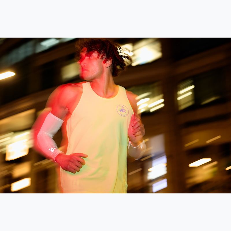 Rękawki kompresyjne adidas Aeroready Compression white 13