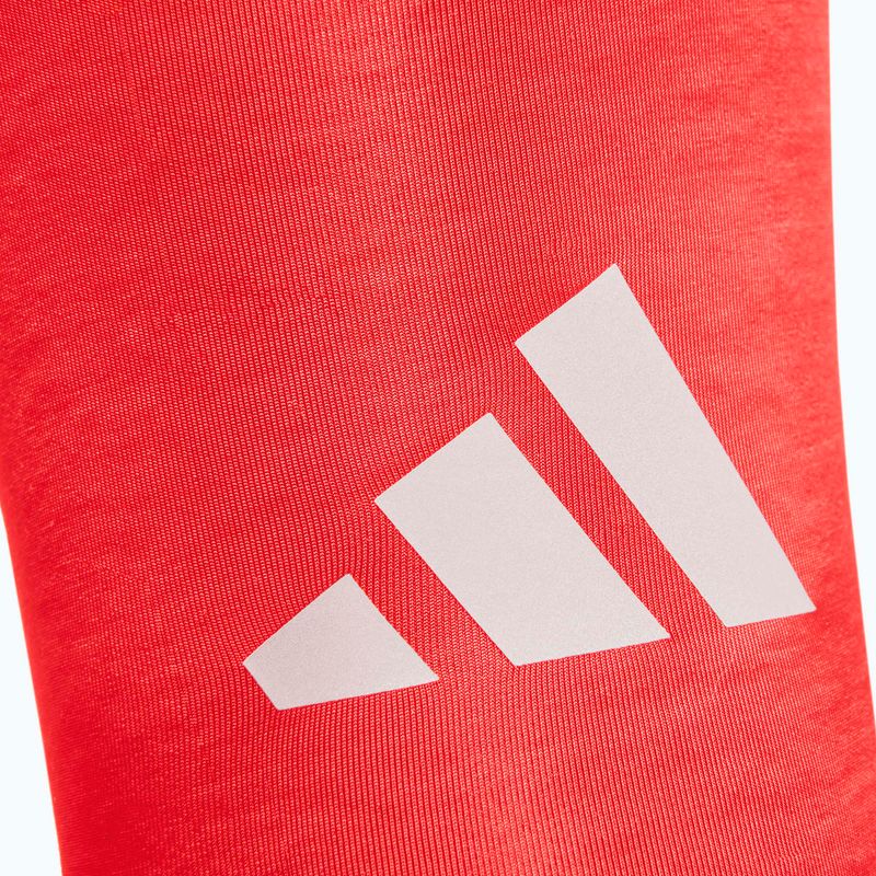Nogawki Adidas Aeroready Compression na łydki red 3