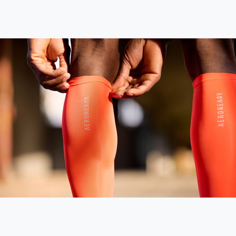 Nogawki Adidas Aeroready Compression na łydki red 8