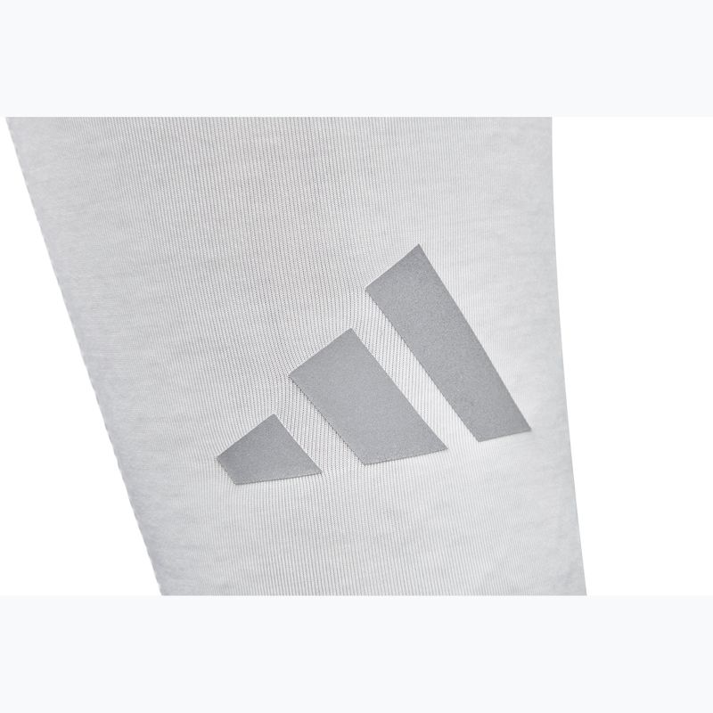 Nogawki Adidas Aeroready Compression na łydki white 3