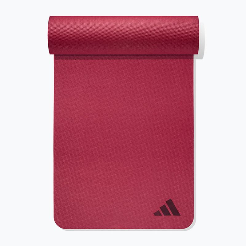 Mata fitness adidas Yoga 6 mm collegiate burgundy 3