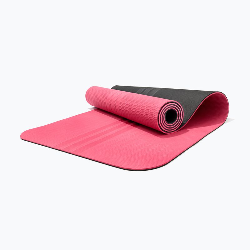 Mata do jogi adidas Double Sided Yoga pink fusion 5