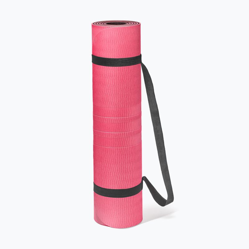 Mata do jogi adidas Double Sided Yoga pink fusion 7