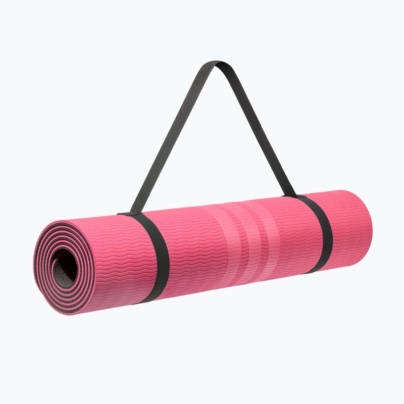 Mata do jogi adidas Double Sided Yoga pink fusion 8