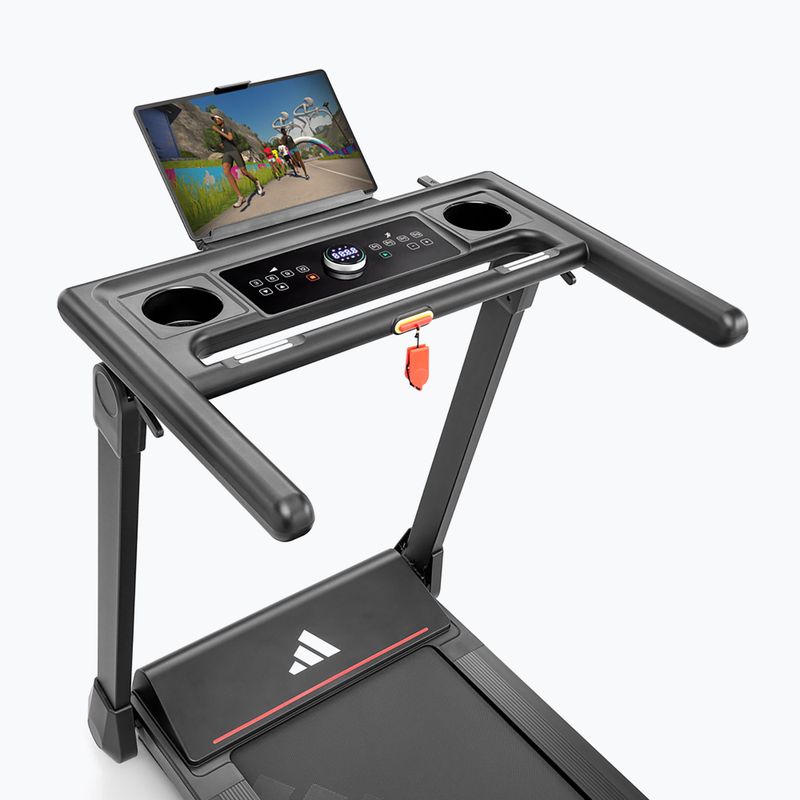 Bieżnia elektryczna adidas T-1 Folding Treadmill black 11