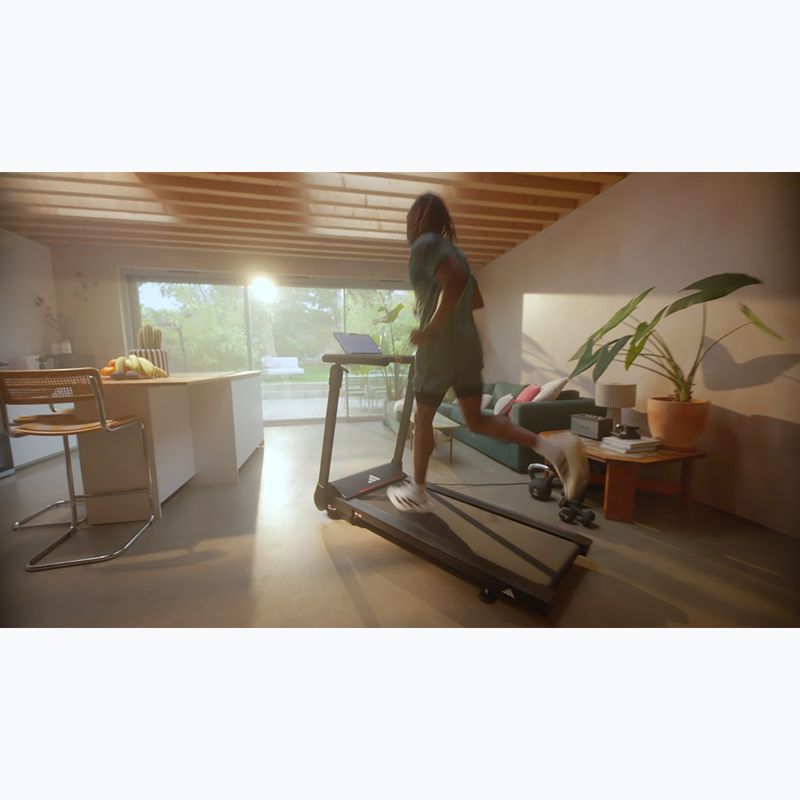 Bieżnia elektryczna adidas T-1 Folding Treadmill black 19