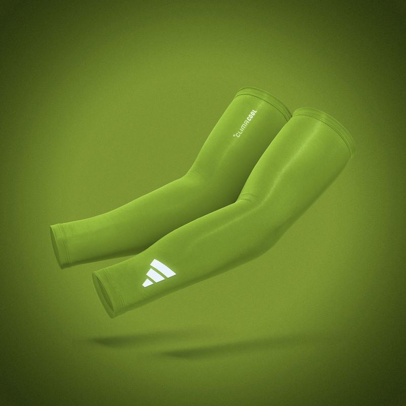 Rękawki kompresyjne adidas Climacool Compression Arm Sleeves lucid lemon 6