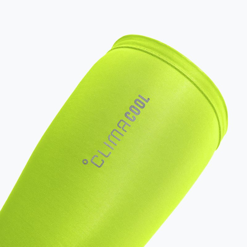 Opaski kompresyjne na łydki adidas Climacool Compression Calf Sleeves lucid lemon 3