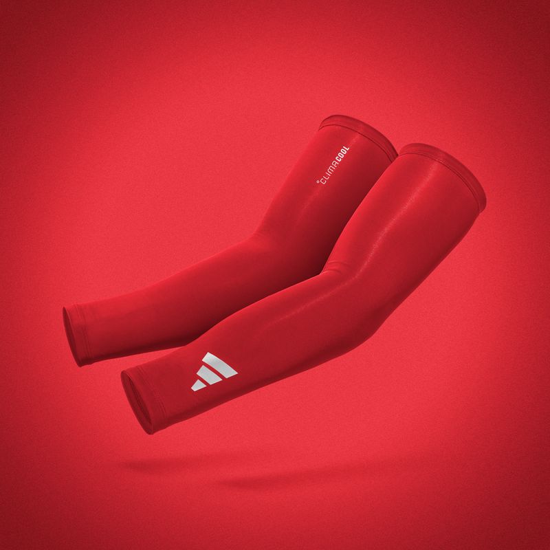 Rękawki kompresyjne adidas Climacool Compression Arm Sleeves red 5
