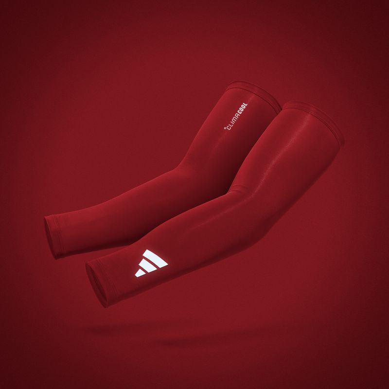 Rękawki kompresyjne adidas Climacool Compression Arm Sleeves red 6