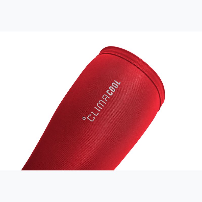 Opaski kompresyjne na łydki adidas Climacool Compression Calf Sleeves true red 4