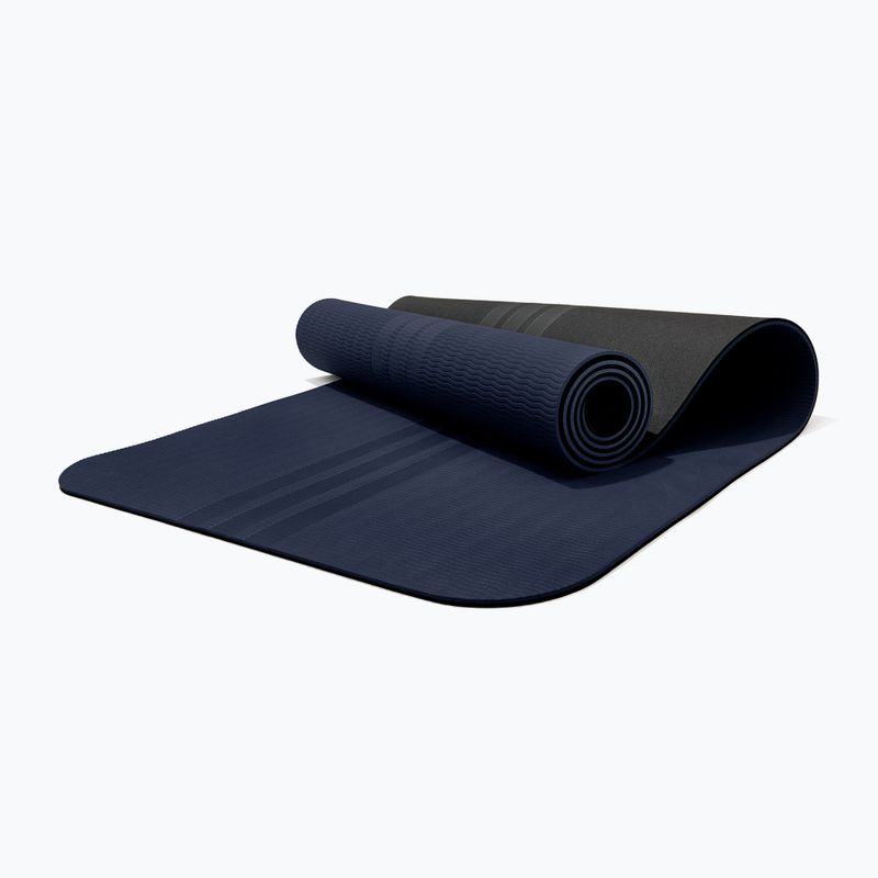 Mata do jogi adidas Double Sided Yoga dark blue 6