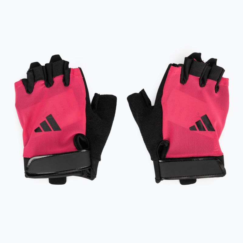 Rękawiczki treningowe adidas Essential Training pink mesh 2
