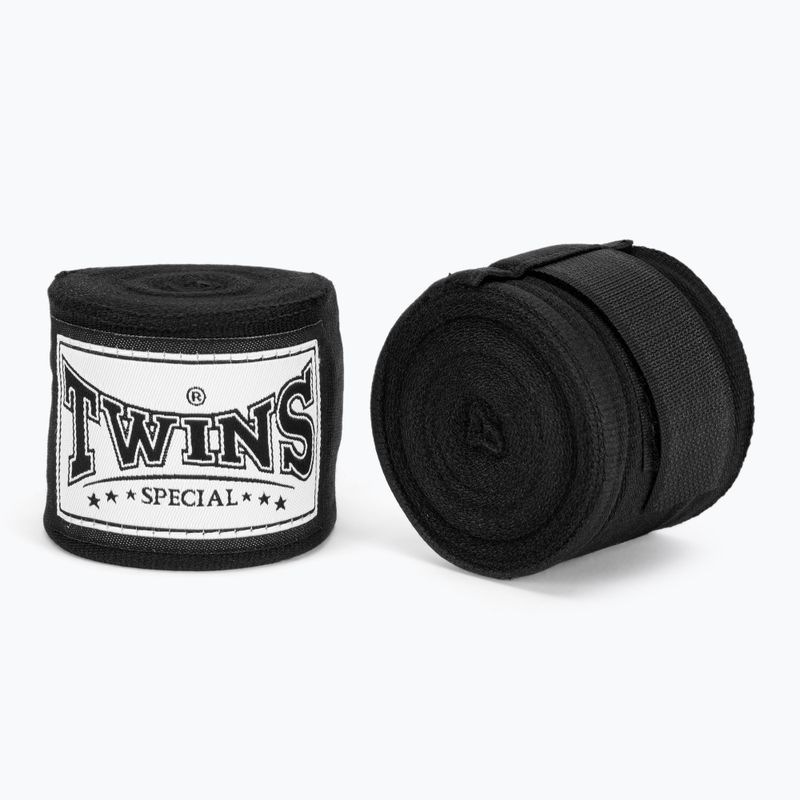 Bandaże bokserskie Twins Special CH5 450 cm black 2