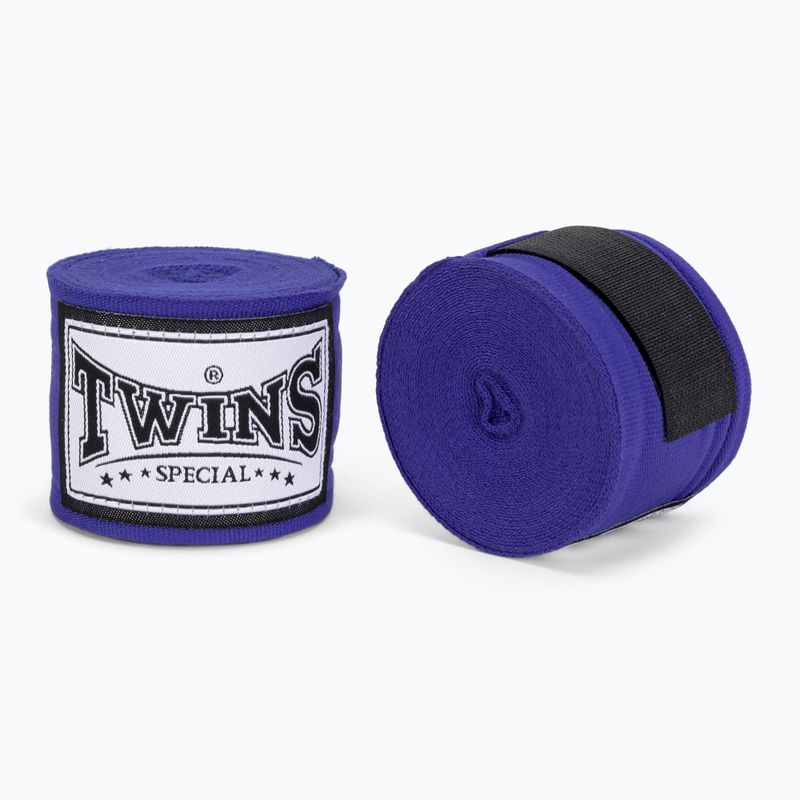 Bandaże bokserskie Twins Special CH5 450 cm blue 2