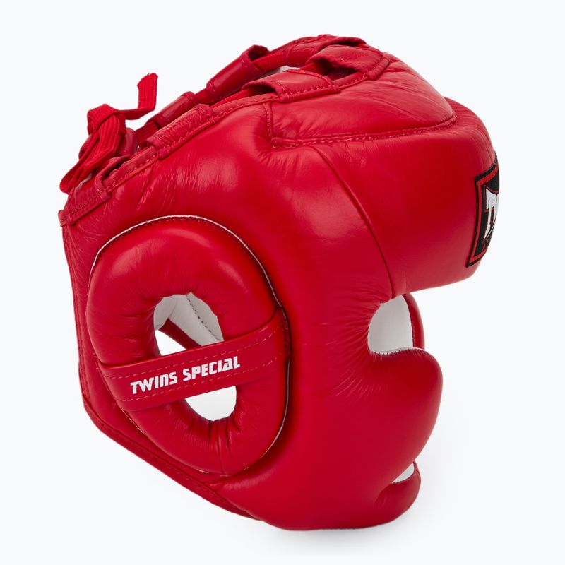 Kask bokserski Twins Special HGL3 sparingowy red 2