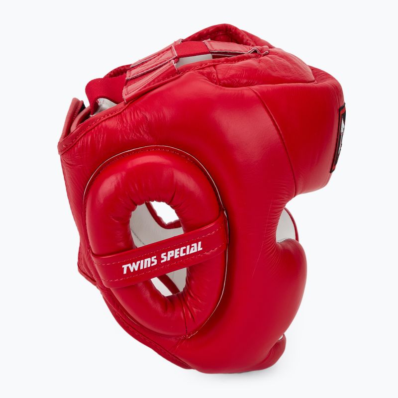 Kask bokserski Twins Special HGL6 sparingowy red 2