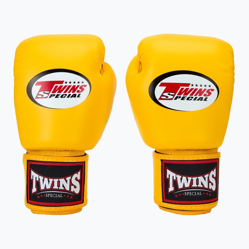 Rękawice bokserskie Twins Special BGVL3 yellow