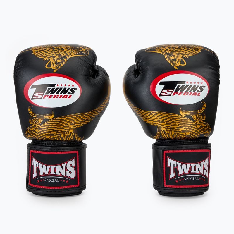 Rękawice bokserskie Twins Special FBGVL3-23 Dragon gold