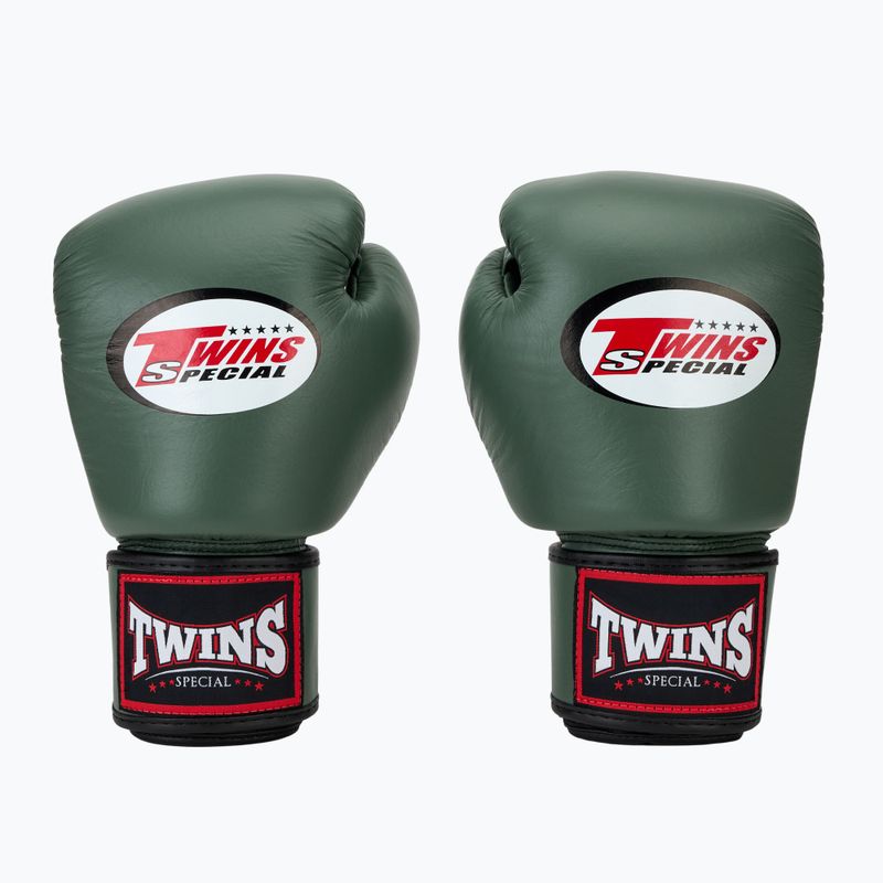 Rękawice bokserskie Twins Special BGVL3 olive