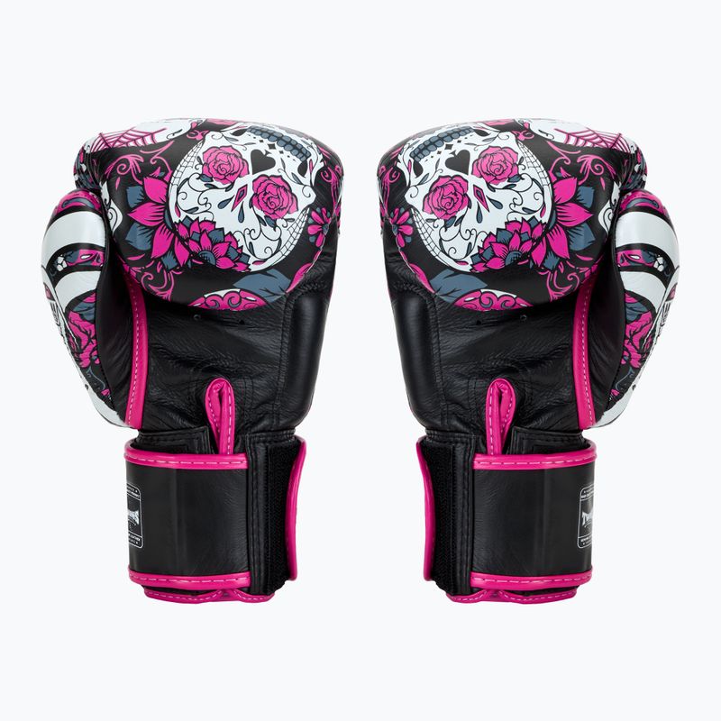 Rękawice bokserskie Twins Special Fancy FBGVL3-53 Skull pink/black 2