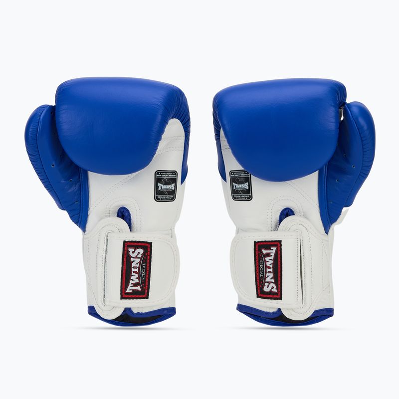 Rękawice bokserskie Twins Special BGVL6 white/blue 2