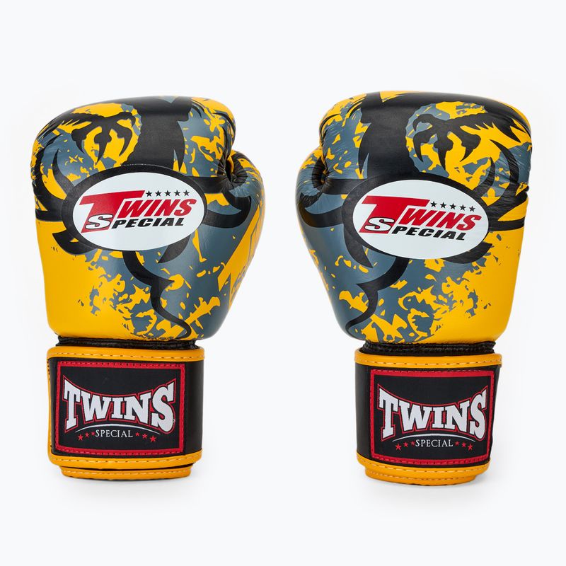 Rękawice bokserskie Twins Special FBGVL3-36 green 2