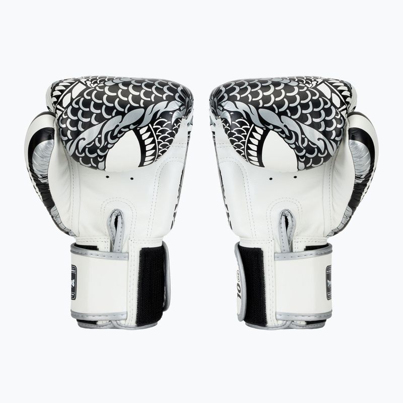 Rękawice bokserskie Twins Special Fancy FBGVL3-52 white/silver 2