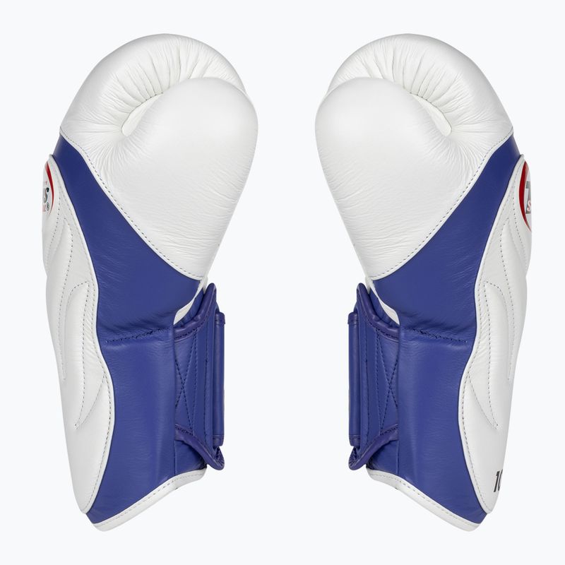 Rękawice bokserskie Twins Special BGVL6 white/blue 3