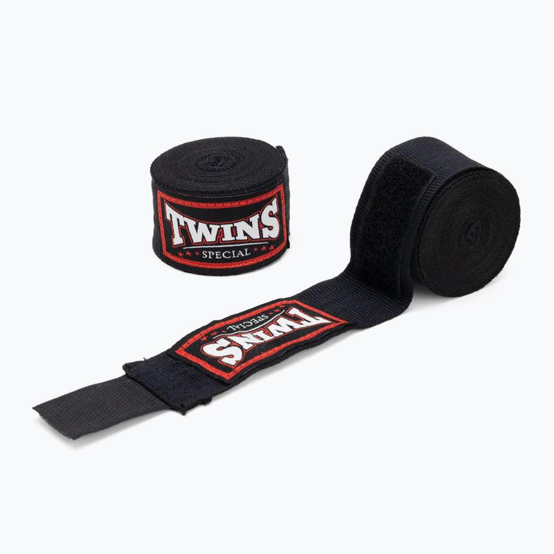 Bandaże bokserskie Twins Special CH6 300 cm black