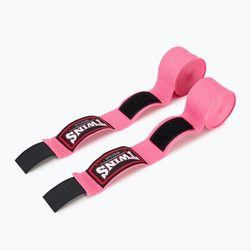 Bandaże bokserskie Twins Special CH6 300 cm cm pink 2