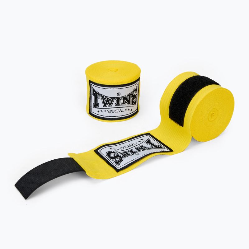 Bandaże bokserskie Twins Special CH5 450 cm yellow
