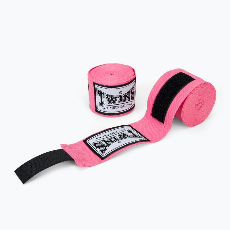 Bandaże bokserskie Twins Special CH5 450 cm pink