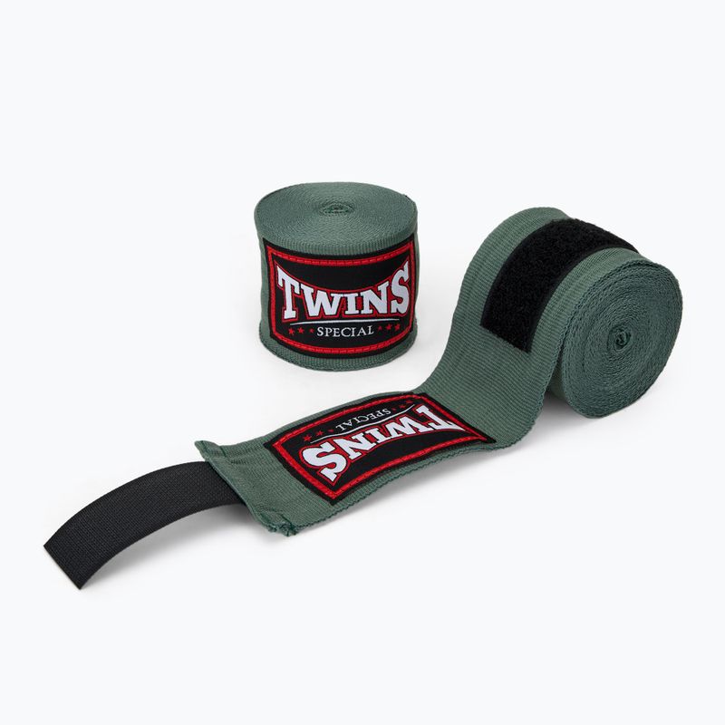 Bandaże bokserskie Twins Special CH5 450 cm olive