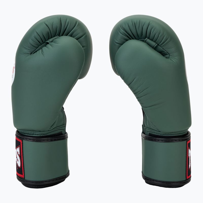 Rękawice bokserskie Twins Special BGVS3 olive 4