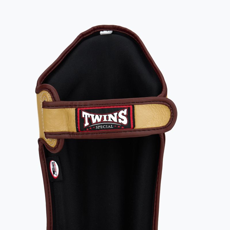Ochraniacze piszczeli i stóp Twins Special SGL10 latte/brown 6