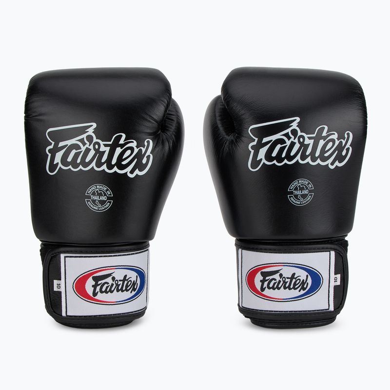Rękawice bokserskie Fairtex Universal "Tight-Fit" Design black 2