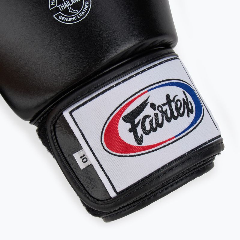 Rękawice bokserskie Fairtex Universal "Tight-Fit" Design black 6