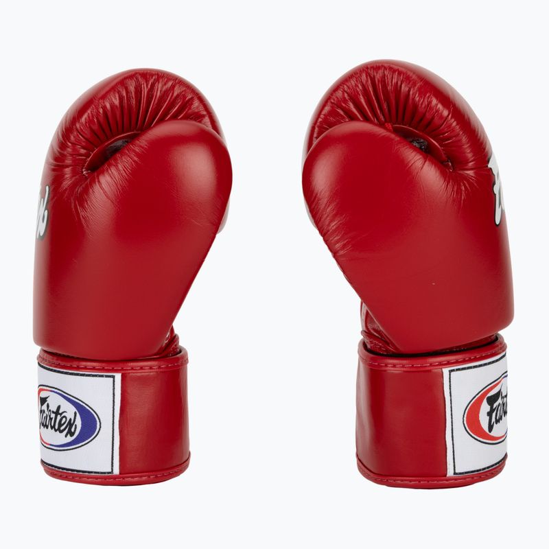 Rękawice bokserskie Fairtex Universal "Tight-Fit" Design red 4