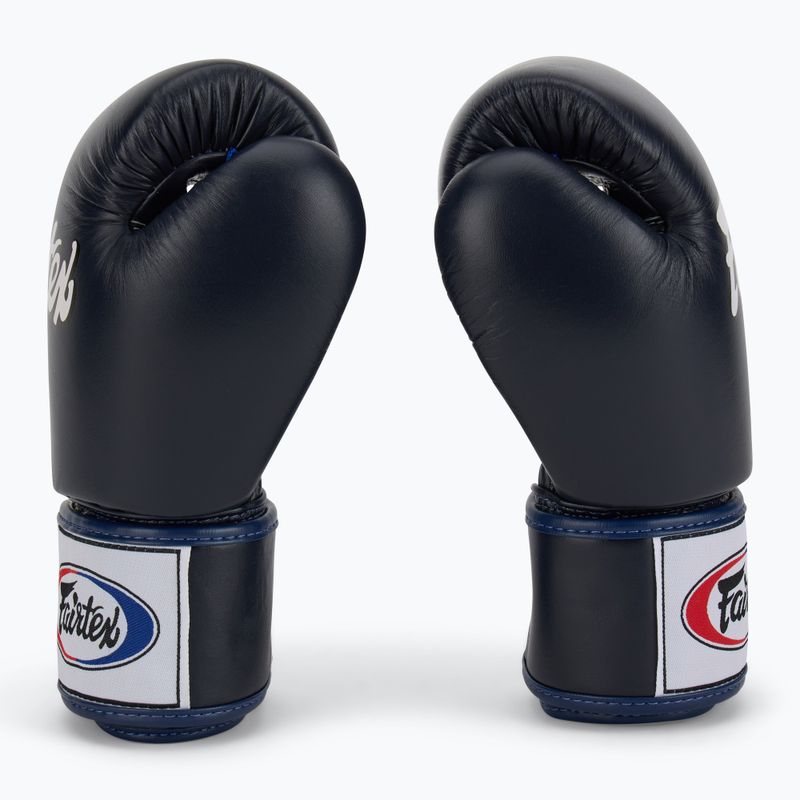 Rękawice bokserskie Fairtex Universal "Tight-Fit" Design blue 4