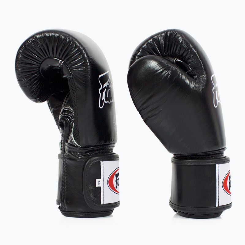 Rękawice bokserskie Fairtex Universal Breathable black 3