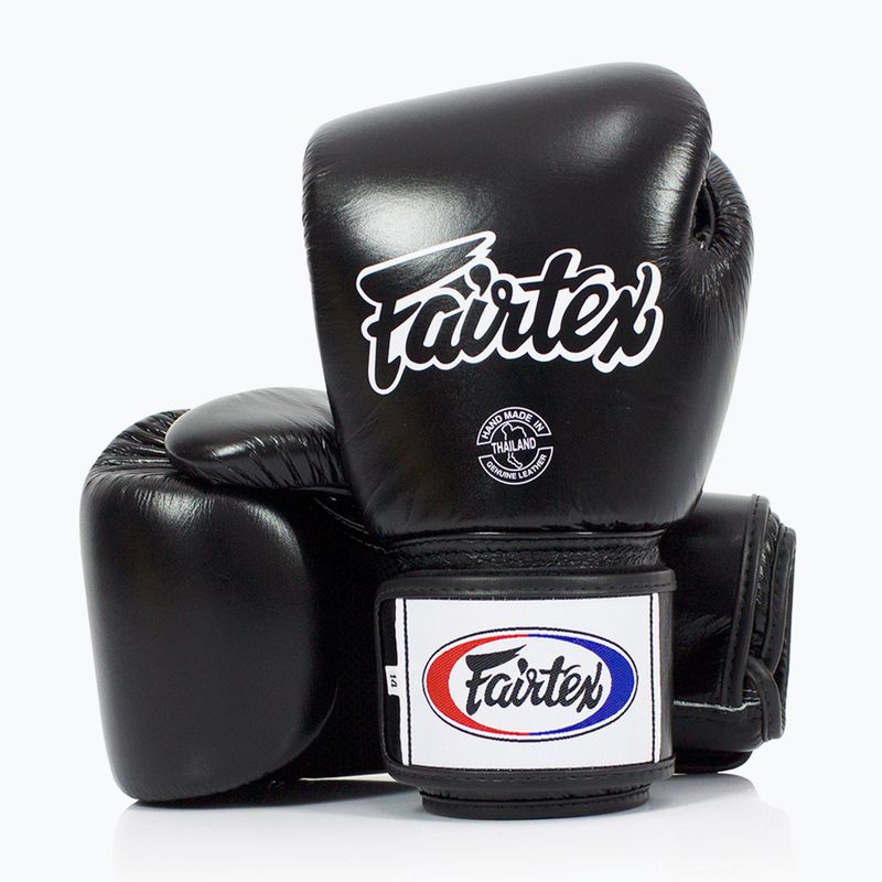 Rękawice bokserskie Fairtex Universal Breathable black 4