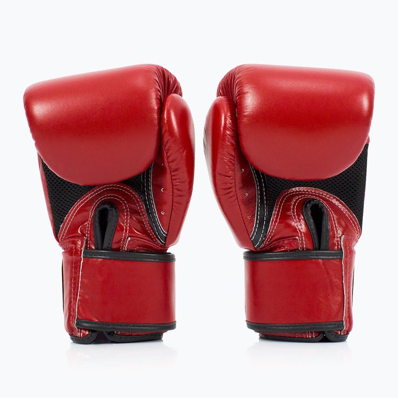 Rękawice bokserskie Fairtex Universal Breathable red 2