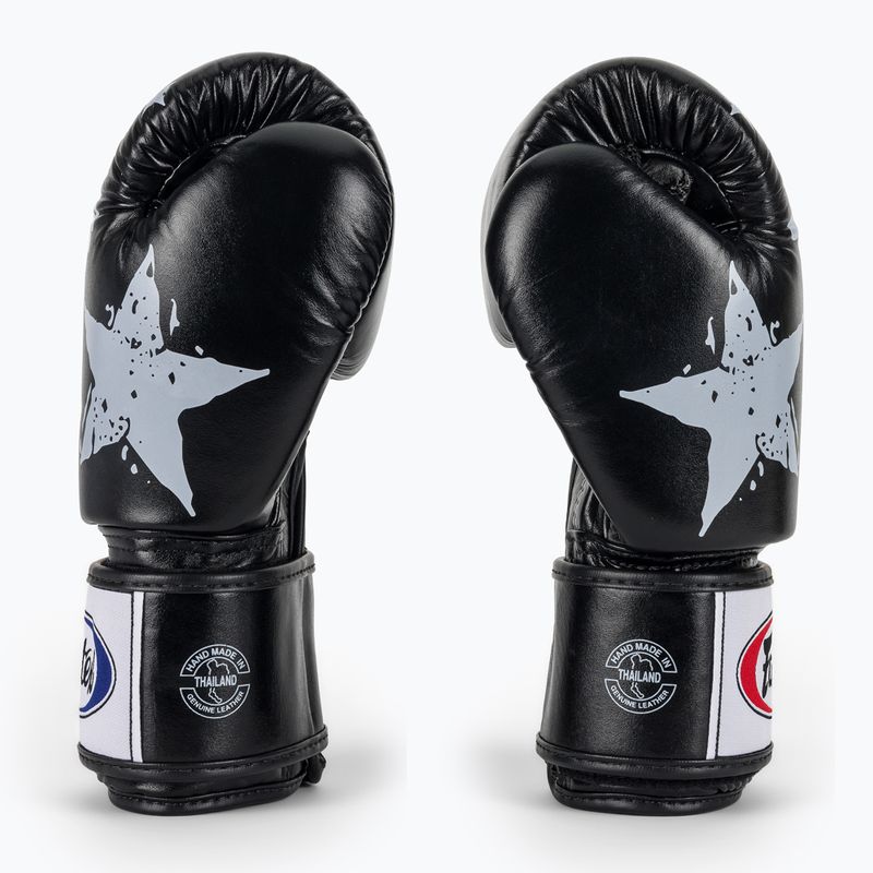 Rękawice bokserskie Fairtex "Tight-Fit" Design-Nation Prints Collection black 4