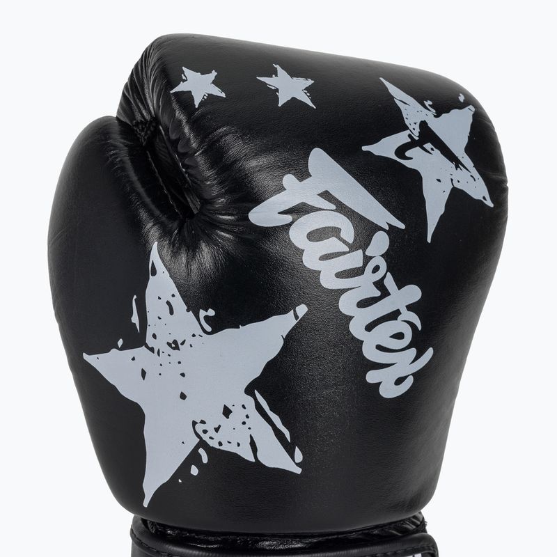 Rękawice bokserskie Fairtex "Tight-Fit" Design-Nation Prints Collection black 5