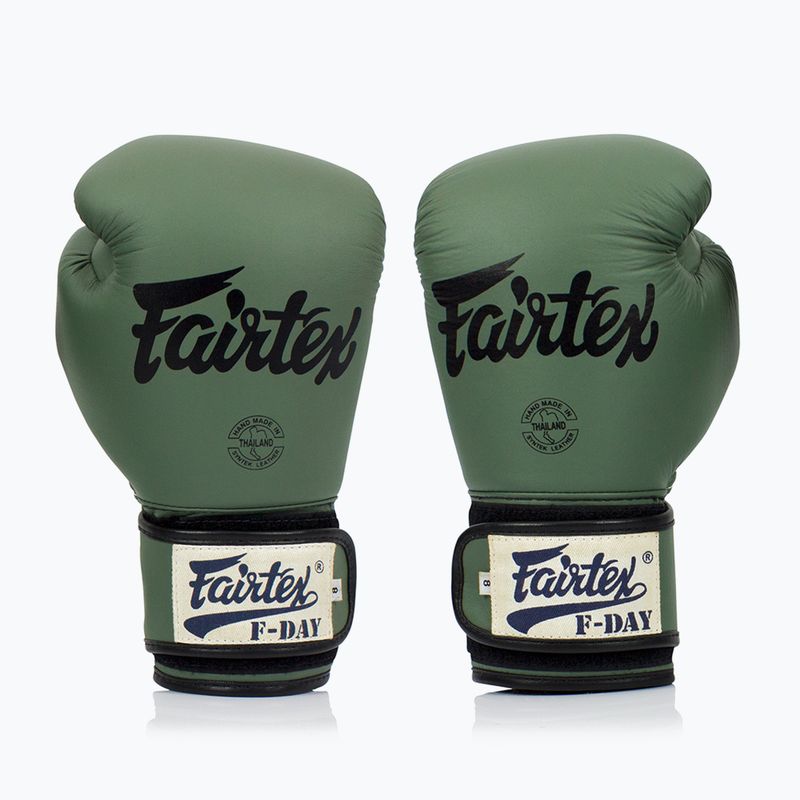 Rękawice bokserskie Fairtex F-DAY Limited Edition pickle