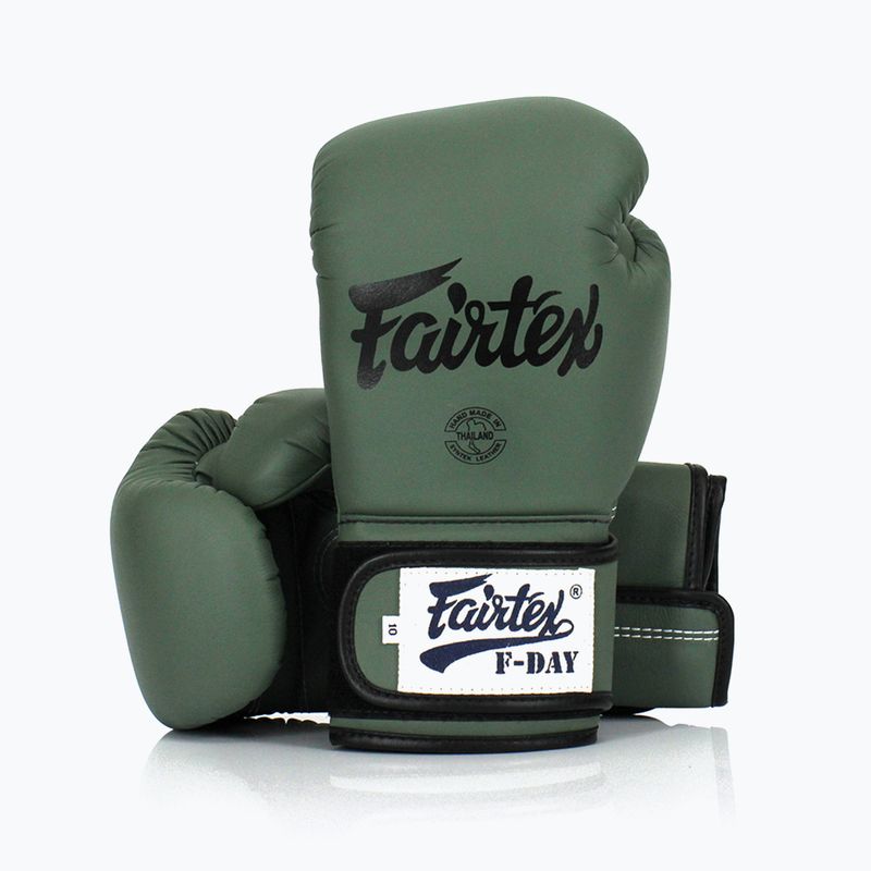 Rękawice bokserskie Fairtex F-DAY Limited Edition pickle 4